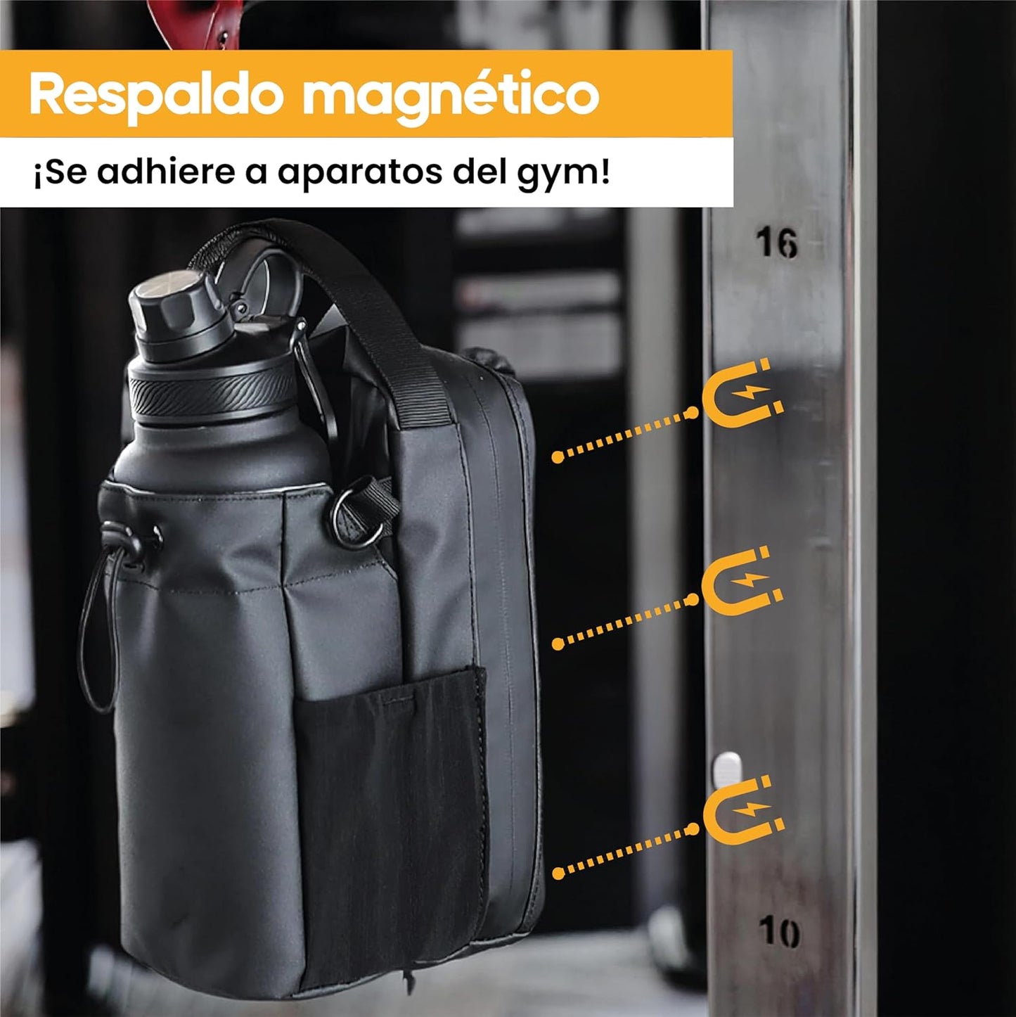 Mochila Magnetica para Gimnasio